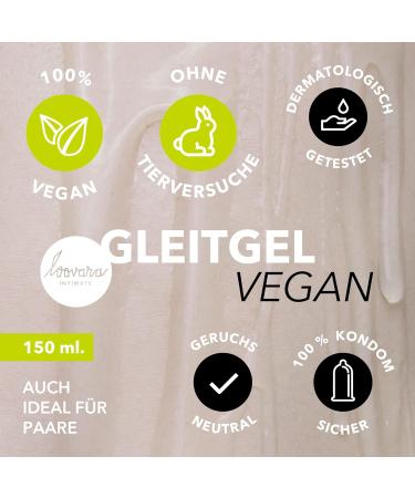 Loovara Vegan Water-Based Lubricant 150ml - Ideal for Sensitive Skin & pH Balance - Buy Online on GoSupps.com