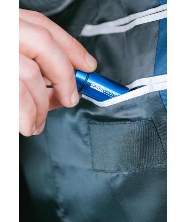 Lactosolution 15000 FCC Lactase Enzymatic Supplement Against Lactose Intolerance - 15 Tablets - Blue Keyring & Pill Box Included - Buy Online on GoSupps.com