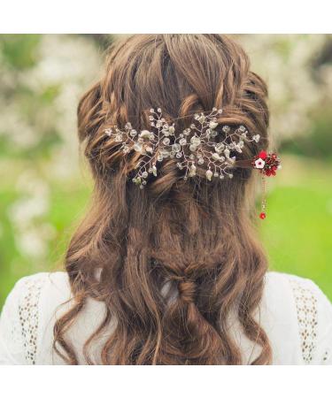 FRCOLOR Japanese Hair Chopsticks Vintage Hair Pin Rhinestone Hair Stick Chinese Hair Sticks Retro Hair Stick Tassel Hair Stick Flower Hair Chopsticks Japanese Hair Stick Bun Wooden Women's - Buy Online on GoSupps.com