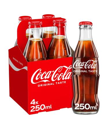 Coca-Cola Original Taste 4 x 250 ml Single