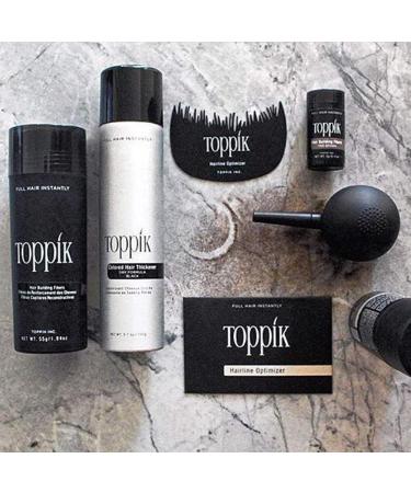 Toppik Colored Hair Thickener  Light Brown  5.1 OZ Medium Brown - Buy Online on GoSupps.com
