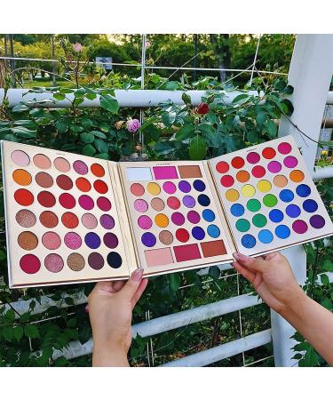 Eyeshadow Palette Highly Pigmented Eye Makeup Palette 86 Colors High Pigmented Long Lasting Matte Glitter Eye Makeup Palette for Makeup Artist - Buy Online on GoSupps.com