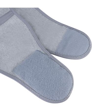 Buy Lumbar Support Belt with Plush Lining | Winter Back Support & Warmth | Thermal Waist Protection for Men & Women - Gray - Buy Online on GoSupps.com