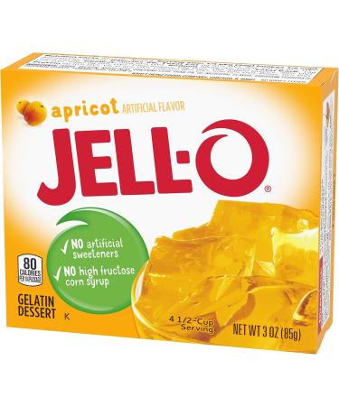 JELL-O APRICOT GELATIN DESSERT - Buy Online on GoSupps.com