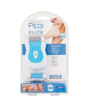 Personal Pedi Elite Foot Callus Remover - White