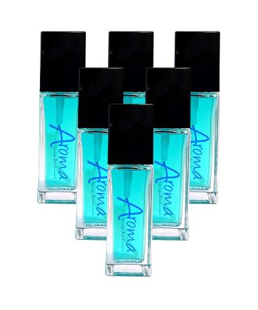 (6 Pack) AROMA Spray Deodorant Underarm Deodorant Prevents Armpit Sweat Handy Spray Doesn't Stain Yellow On Shirts Keeps Fresh Fragrance For 24 Hours | 50ml/ 2.0 US FL OZ