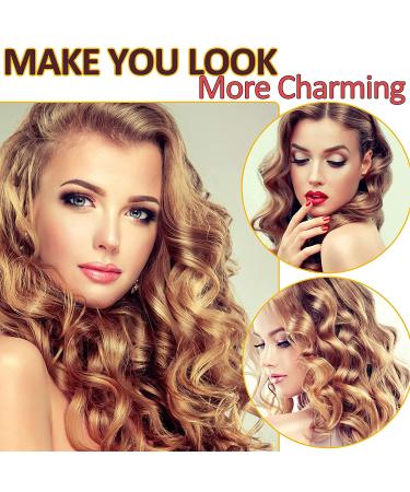 Super Jumbo Hair Rollers 12 Pack - Self Grip Salon Curlers for DIY Curly Hairstyles - Long Hair Curlers Set (Colors Vary) - Buy Online on GoSupps.com