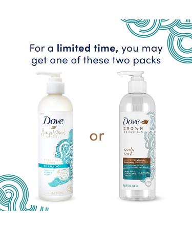 Dove Amplified Textures Coconut Milk & Aloe Hair Care Bundle - 3 Pack, 11.5 oz each - Buy Online on GoSupps.com