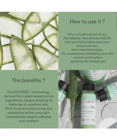 Doliderm Paris - Creamy Shower Gel 33.8 Fl Oz (Aloe Invigorating) - Buy Online on GoSupps.com