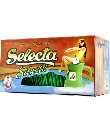 Yerba Mate Selecta Silueta en sachets - Buy Online on GoSupps.com