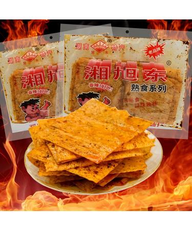 Jgfwat Chinese Spicy Snacks Spicy Strips Latiao Latios Chinese Spicy Strips Chinese Spicy Food Casual Snacks Entertainment Snacks 88gbag - Buy Online on GoSupps.com