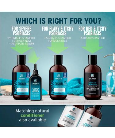 Psoriasis Scalp Treatment Shampoo | Peat Mud & Fulvic Acid Therapy | Soothes Itching & Redness | Coal Tar Free | 8.45 Fl Oz - Buy Online on GoSupps.com