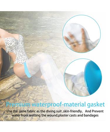 Adult Waterproof Leg Cast Cover - Full Leg Protector for Shower & Bath - Buy Online on GoSupps.com