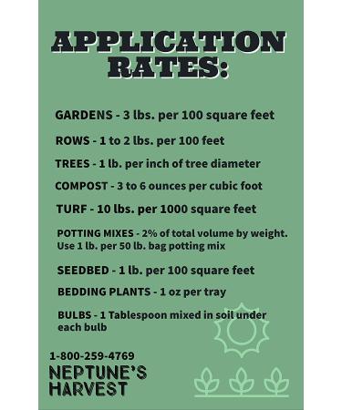 Neptune's Harvest Kelp Meal Plant Food 1-0-2, 4 lb - Multi-Purpose Organic Fertilizer - Buy Online on GoSupps.com