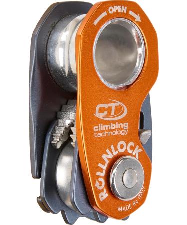 Climbing Technology Rollnlock Unisex-Adult - Anthracite/Orange Lock One Size | International Shipping Available - Buy Online on GoSupps.com