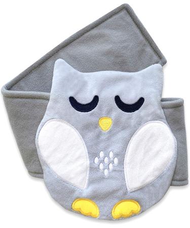 Belly Hugger Baby Colic Gas Relief Wrap - Grey-White | Soothing Warmth & Gentle Compression - Buy Online on GoSupps.com