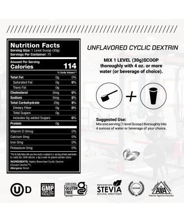 Muscle Feast Highly Branched Cyclic Dextrin 5lbs - Premium Pre & Post-Workout Supplement - Buy Online on GoSupps.com