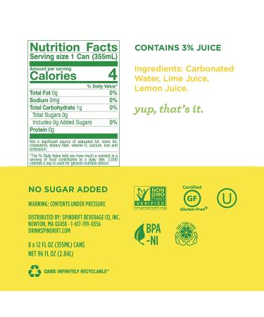 Spindrift Lemonade 3 Flavor Variety 20 Pack - Buy Online on GoSupps.com