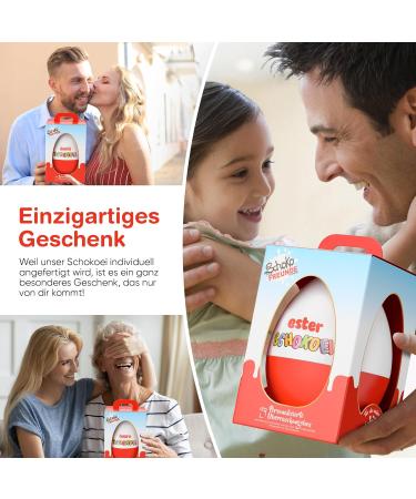 Personalized Large Chocolate Packs | Chocolate Friends Gifts - Ferrero Mix - Perfect Birthday & Easter Surprise Egg for All Ages (1 Pack) - Buy Online on GoSupps.com