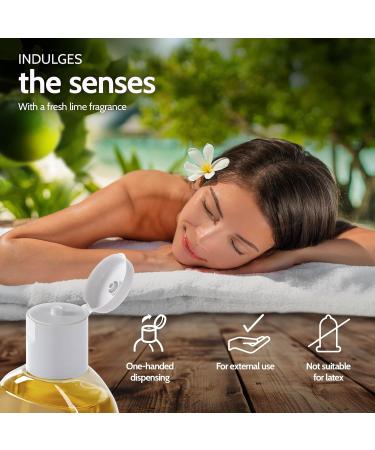 Vibratissimo Inspiration - Massage Oil Love Oil Body Oil with a Lime Scent Inspiration 250 ml (Pack of 1) - Buy Online on GoSupps.com