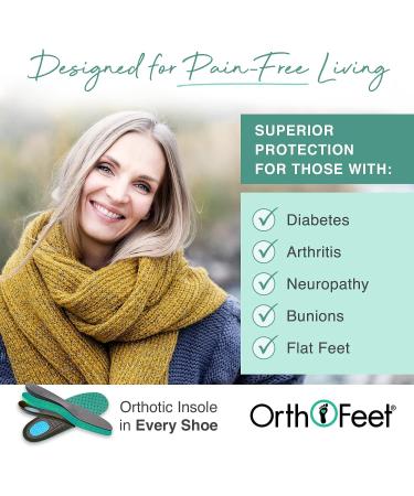 Orthofeet Women's Orthopedic Boots - Plantar Fasciitis Relief, Arch Support, Ergonomic Sole, Tivoli 8 Wide - Buy Online on GoSupps.com