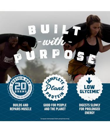 CLIF Builders - Variety Pack - Plant Based Protein Bars - Gluten Free - Non-GMO - Low Glycemic - 20g Protein - 2.4 oz. (12 Count) Variety Pack 12 Count (Pack of 1) - Buy Online on GoSupps.com