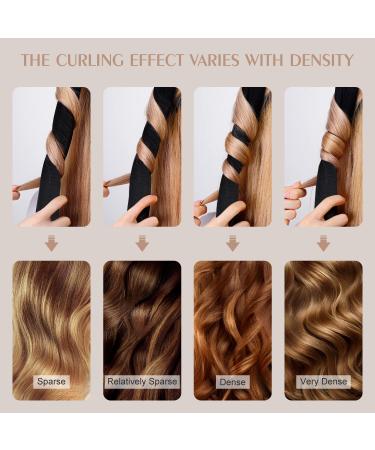 Colorfarm Heatless Hair Curler Set - Champagne Pink | Overnight Hair Curling Rod with Satin Headband, Scrunchies, and Clips - Buy Online on GoSupps.com