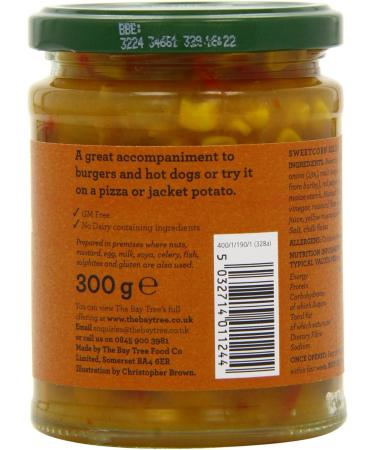 The Bay Tree Sweetcorn Relish 300 g - Buy Online on GoSupps.com