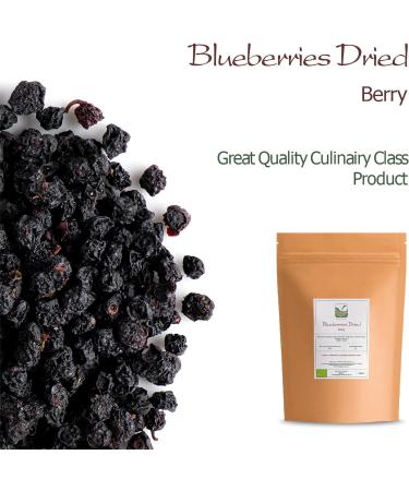 Blue Berries Whole Organic Billberies - Dehydrated unsweetend no sugar added blueberrys - Vaccinium myrtillus L 100g - Buy Online on GoSupps.com