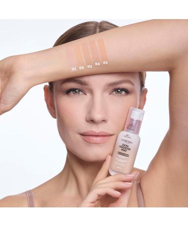  DEBORAH Deborah Milano - Skin Booster MAT - Serum Foundation SPF 15 N.0 Light Warm energizing and brightening - Vitamin C - Natural effect - Evens skin tone - 30 ml - Buy Online on GoSupps.com