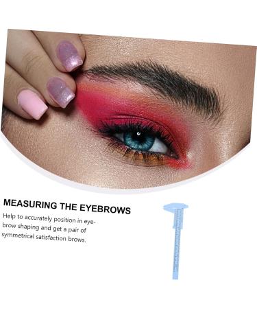 Ipetboom 2pcs Eyebrow Ruler Guitar Tools Stencil Mini Measure Tool Multifunction Miss Measuring Instrument - Buy Online on GoSupps.com