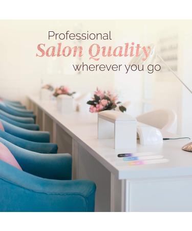 ClassyLady Glass Nail File - Crystal Filing Board for Natural Nails - Professional Fingernail Care - Silver - Buy Online on GoSupps.com