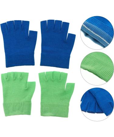 minkissy 6 Pairs Gel Gloves Hand Moisture Gloves Gel Cotton Moisturizing Gloves Fingerless Mittens Lotion Gloves Spa Gloves Cosmetic Moisturizing Gloves Miss Heel Socks Daily Use Knitting - Buy Online on GoSupps.com