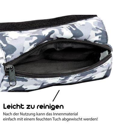 Big Buddy Canvas Food Dummy & Dog Training Bag - 2x Camo Gray | International Shipping Available - Buy Online on GoSupps.com