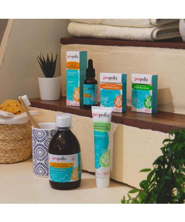 PROPOLIA - Chewing gums Propolis & Mint - Oral hygiene Protection and fresh breath - Sugar-free - Made in France - 25 dragees - Pack of 2 - Buy Online on GoSupps.com
