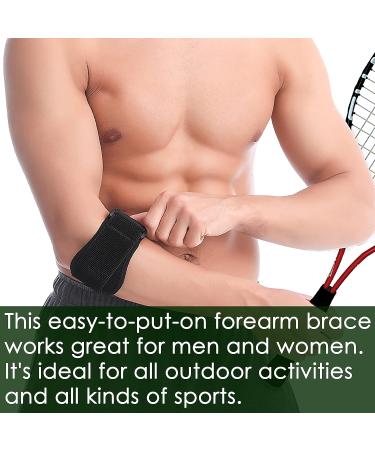 HiRui Tennis Elbow Brace - Forearm Tension Relief & Support for Men and Women - Buy Online on GoSupps.com