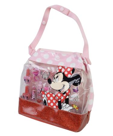 Shop Markwins Minnie Mouse Beauty Handbag - Lipsticks Nail Polishes Rings & Lip Gloss - International Shipping Available! - Buy Online on GoSupps.com