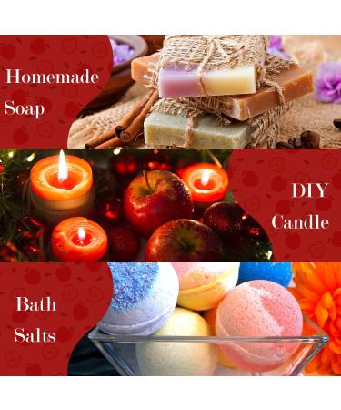 SALUBRITO Spiced Cider Essential Oil 120ml - Pure & Natural Aromatherapy Oil for Diffuser, Skin, Headache Relief, Sleep - Strong Scent for Candle & Soap Making - Buy Online on GoSupps.com