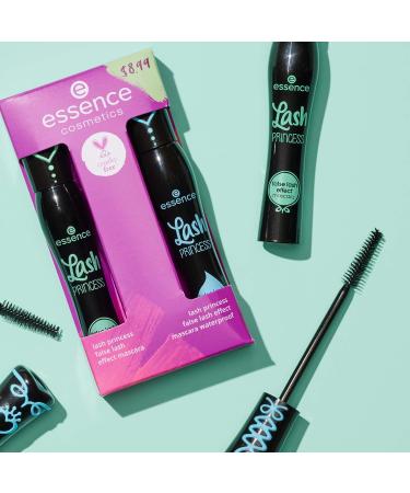 Essence Lash Princess False Lash Effect Mascara Duo Set - Gluten & Cruelty Free - Black - Buy Online on GoSupps.com