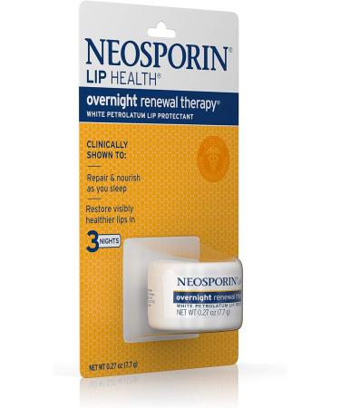 Neosporin Lip Health Overnight Renewal Therapy 0.27oz (Pack of 2) - Buy Online on GoSupps.com