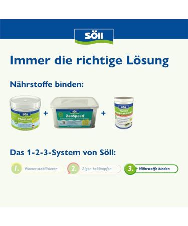 S ll 80494 Phoslock Algae Stop - 10 kg Phosphate Binder for Year-Round Pond Maintenance & Algae Prevention - Buy Online on GoSupps.com