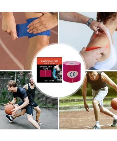 Fovolat Original Cotton Kinesiology Therapeutic Tape | Breathable Kinesiology Tape | Support Elastic Precut Strips Athletic Wraps for Professional Athletes 11 - Buy Online on GoSupps.com