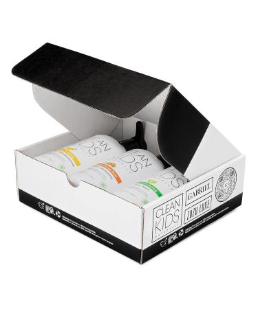 Clean Kids Naturally Bath Sets Gentle Shampoo Conditioner & Hand Soap for Kids | Eco-Friendly & International Shipping - Buy Online on GoSupps.com