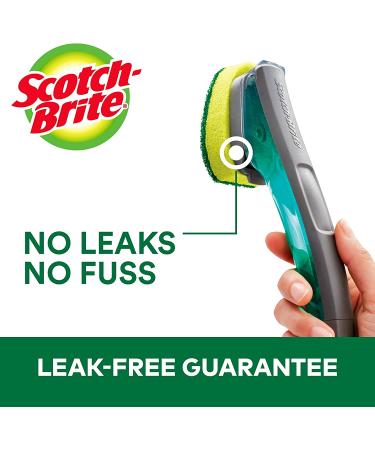Scotch-Brite Heavy Duty Soap Control Dishwand | Keep Hands Clean, Control Soap with Button | Long Lasting & Reusable - Buy Online on GoSupps.com
