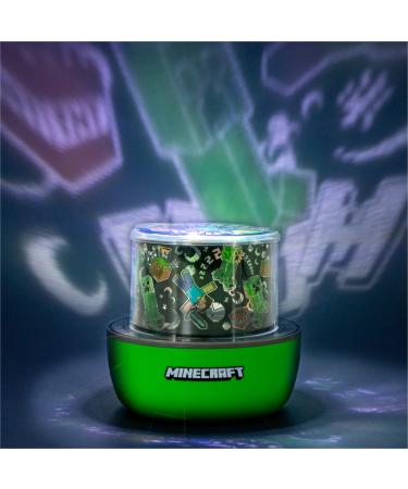 Projection Light - Minecraft Interchangeable Scenes Color Phasing Modes Creeper Night Light and Decoration for Walls and Ceiling - Buy Online on GoSupps.com