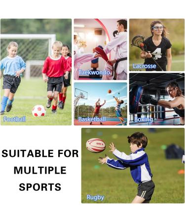 Dimeho 4er-Pack Sport Mundschutz | Bunte Mouthguards f r FuÃball Boxen Hockey Karate & mehr - Schutz f r Sportzubeh r - Buy Online on GoSupps.com