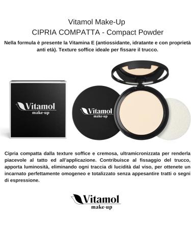  Vitamol Vitamol Makeup Compact Powder for Makeup Setting 6g (Gold) - Buy Online on GoSupps.com