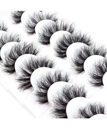 3D Faux Mink False Eylashes Fluffy 7 Pairs Thick Wispy Long Extension Eyelashes 15-19mm Serendipity Life Reusable Lashes P2 1 Count - Buy Online on GoSupps.com