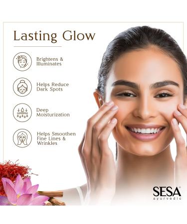 Buy SESA Kumkumadi Face Oil - 100% Pure Kumkumadi Tailam for Radiant Glowing Skin | Deep Moisturization for All Skin Types | 30ml - Buy Online on GoSupps.com