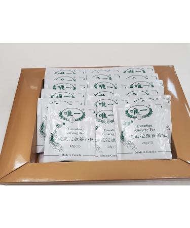 Ginseng Canadian Ginseng 18bags Ren Shen Cha - Made In Canada - Tea bags - Buy Online on GoSupps.com